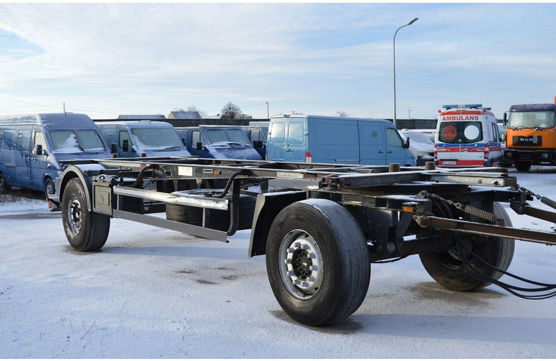 Schmitz Cargobull AWF18 BDF SWAP CHASSIS - Pótkocsi cserefelépítményes: 5 kép. Schmitz Cargobull AWF18 BDF SWAP CHASSIS - Pótkocsi cserefelépítményes: 5 kép.