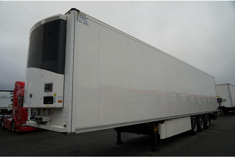 Schmitz Cargobull CHŁODNIA / THERMO KING / HAKÓWKA / OŚ PODNOSZONA / KOSZ NA PALE - Félpótkocsi hűtős: 2 kép. Schmitz Cargobull CHŁODNIA / THERMO KING / HAKÓWKA / OŚ PODNOSZONA / KOSZ NA PALE - Félpótkocsi hűtős: 2 kép.