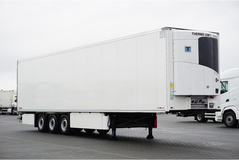 Schmitz Cargobull CHŁODNIA / TK SLX / MULTITEMPERATURA / 2 X OŚ PODNOSZONA - Félpótkocsi hűtős: 2 kép. Schmitz Cargobull CHŁODNIA / TK SLX / MULTITEMPERATURA / 2 X OŚ PODNOSZONA - Félpótkocsi hűtős: 2 kép.
