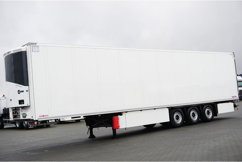 Schmitz Cargobull CHŁODNIA / TK SLX / MULTITEMPERATURA / 2 X OŚ PODNOSZONA - Félpótkocsi hűtős: 3 kép. Schmitz Cargobull CHŁODNIA / TK SLX / MULTITEMPERATURA / 2 X OŚ PODNOSZONA - Félpótkocsi hűtős: 3 kép.