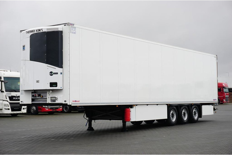 Schmitz Cargobull CHŁODNIA / TK SLX / MULTITEMPERATURA / 2 X OŚ PODNOSZONA - Félpótkocsi hűtős: 1 kép. Schmitz Cargobull CHŁODNIA / TK SLX / MULTITEMPERATURA / 2 X OŚ PODNOSZONA - Félpótkocsi hűtős: 1 kép.