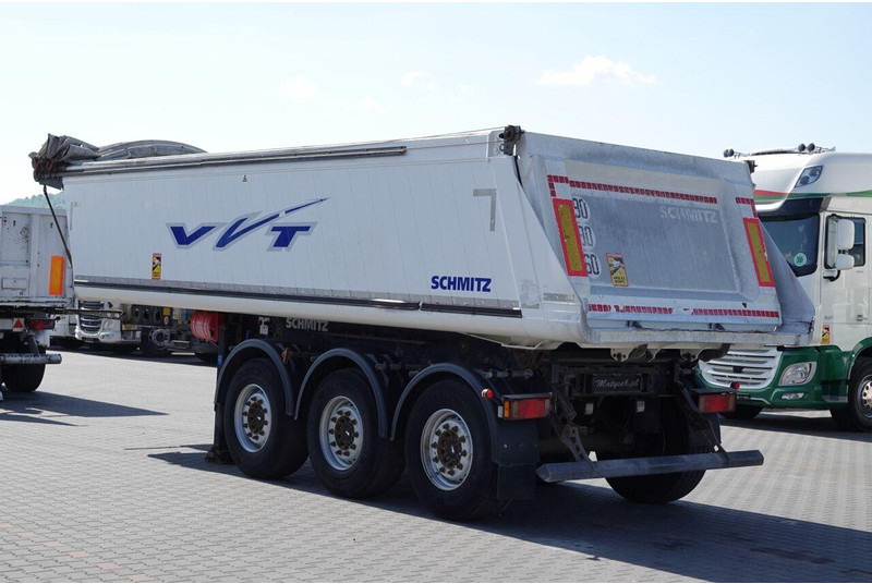 Schmitz Cargobull WYWROTKA / 23 m3 / ALUMINIOWA / OŚ PODNOSZONA / SPROWADZONA - Félpótkocsi billenőplatós: 5 kép. Schmitz Cargobull WYWROTKA / 23 m3 / ALUMINIOWA / OŚ PODNOSZONA / SPROWADZONA - Félpótkocsi billenőplatós: 5 kép.