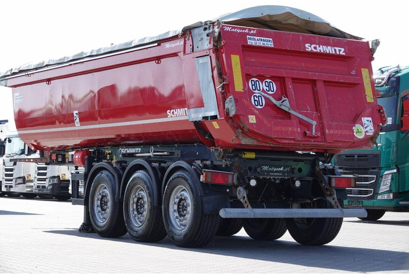 Schmitz Cargobull WYWROTKA / 26 m3 / STALOWA / HYDROKLAPA / OŚ PODNOSZONA / AUTOM - Félpótkocsi billenőplatós: 5 kép. Schmitz Cargobull WYWROTKA / 26 m3 / STALOWA / HYDROKLAPA / OŚ PODNOSZONA / AUTOM - Félpótkocsi billenőplatós: 5 kép.