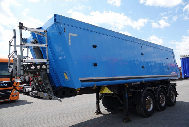 Schmitz Cargobull WYWROTKA 28 M3 / ALUMINIOWA / OŚ PODNOSZONA - Félpótkocsi billenőplatós: 4 kép. Schmitz Cargobull WYWROTKA 28 M3 / ALUMINIOWA / OŚ PODNOSZONA - Félpótkocsi billenőplatós: 4 kép.