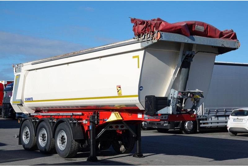 Schmitz Cargobull WYWROTKA 28 m3 / STALOWA / RYNNA WANNA HP / PLANDEKA AUTOMATYCZN - Félpótkocsi billenőplatós: 1 kép. Schmitz Cargobull WYWROTKA 28 m3 / STALOWA / RYNNA WANNA HP / PLANDEKA AUTOMATYCZN - Félpótkocsi billenőplatós: 1 kép.