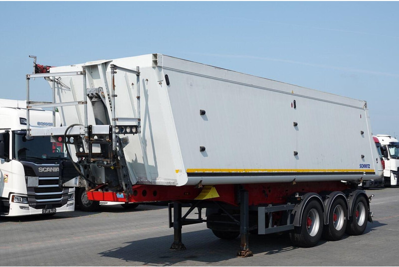 Schmitz Cargobull WYWROTKA 40 M3 / MULDA ALUMINIOWA / OŚ PODNOSZONA / SAF /SPROWAD - Félpótkocsi billenőplatós: 3 kép. Schmitz Cargobull WYWROTKA 40 M3 / MULDA ALUMINIOWA / OŚ PODNOSZONA / SAF /SPROWAD - Félpótkocsi billenőplatós: 3 kép.