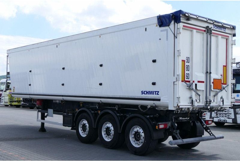 Schmitz Cargobull WYWROTKA 58 M3 / MULDA ALUMINIOWA / KLAPO-DRZWI / OŚ PODNOSZONA - Félpótkocsi billenőplatós: 5 kép. Schmitz Cargobull WYWROTKA 58 M3 / MULDA ALUMINIOWA / KLAPO-DRZWI / OŚ PODNOSZONA - Félpótkocsi billenőplatós: 5 kép.
