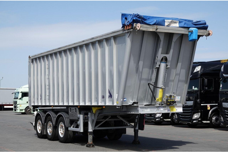 Stas WYWROTKA 43 m3 / ALUMINIOWA / OŚ PODNOSZONA / ALUFELGI - Félpótkocsi billenőplatós: 1 kép. Stas WYWROTKA 43 m3 / ALUMINIOWA / OŚ PODNOSZONA / ALUFELGI - Félpótkocsi billenőplatós: 1 kép.