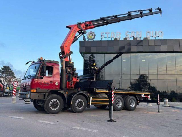 Platós teherautó, Darus autó Tatra T815 8x8 PALFINGER PK 74002 Crane Kran: 12 kép. Platós teherautó, Darus autó Tatra T815 8x8 PALFINGER PK 74002 Crane Kran: 12 kép.
