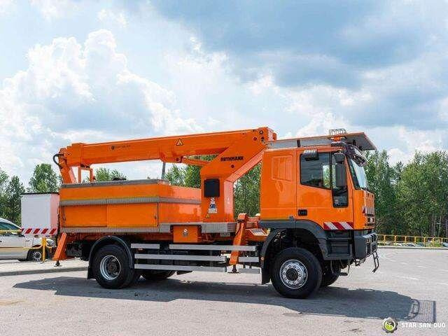Teherautó, Darus autó Iveco CURSOR 240 4x4 RUTHMANN T225 22,5 Meters Lift: 9 kép. Teherautó, Darus autó Iveco CURSOR 240 4x4 RUTHMANN T225 22,5 Meters Lift: 9 kép.