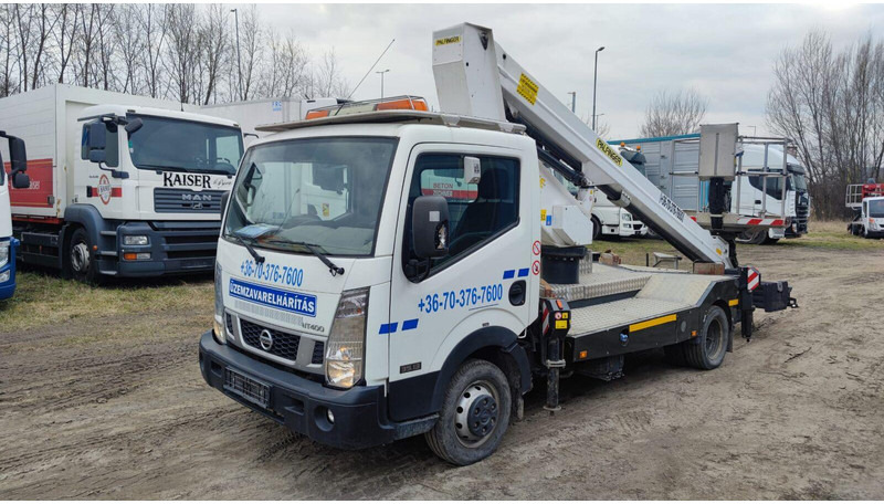 Nissan Cabstar 2,5 tdi - Palfinger P200 TXE - 20m - Teherautó, Darus autó: 3 kép. Nissan Cabstar 2,5 tdi - Palfinger P200 TXE - 20m - Teherautó, Darus autó: 3 kép.