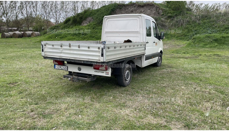 Volkswagen Crafter Doka flatbed - Platós kisteherautó, Duplakabinos kisteherautó: 3 kép. Volkswagen Crafter Doka flatbed - Platós kisteherautó, Duplakabinos kisteherautó: 3 kép.