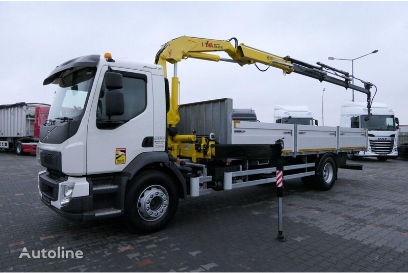 Volvo FE 280 - Platós teherautó, Darus autó: 5 kép. Volvo FE 280 - Platós teherautó, Darus autó: 5 kép.