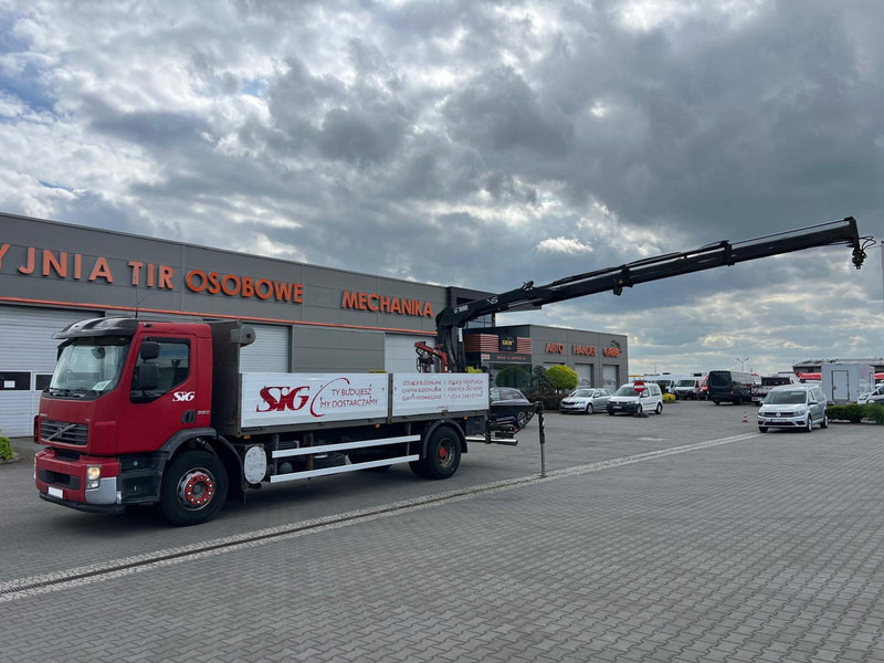 Volvo FE 320 FLATBED CRANE KRAN HDS HIAB 122B-2 DUO - Platós teherautó, Darus autó: 1 kép. Volvo FE 320 FLATBED CRANE KRAN HDS HIAB 122B-2 DUO - Platós teherautó, Darus autó: 1 kép.