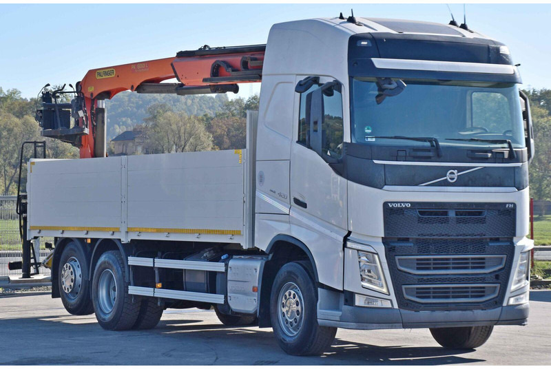 Volvo FH 420 - Platós teherautó, Darus autó: 3 kép. Volvo FH 420 - Platós teherautó, Darus autó: 3 kép.