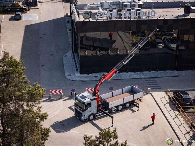 Volvo FH 500 6x2 FASSI F545R.A.2.25 CRANE KRAN NEW !! - Platós teherautó, Darus autó: 4 kép. Volvo FH 500 6x2 FASSI F545R.A.2.25 CRANE KRAN NEW !! - Platós teherautó, Darus autó: 4 kép.
