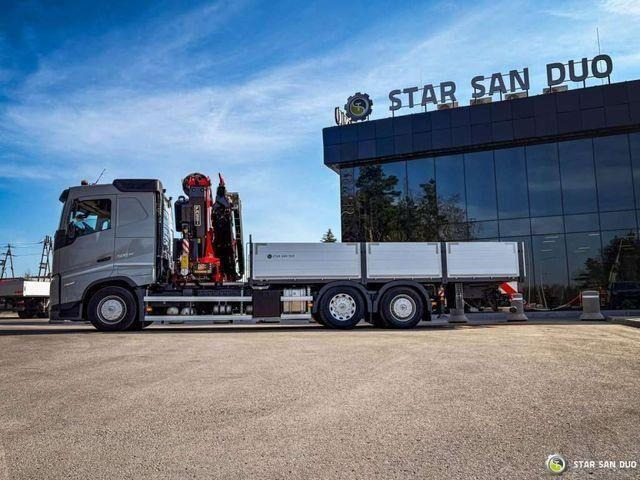 Volvo FH 500 6x2 FASSI F545R.A.2.25 CRANE KRAN NEW !! - Platós teherautó, Darus autó: 5 kép. Volvo FH 500 6x2 FASSI F545R.A.2.25 CRANE KRAN NEW !! - Platós teherautó, Darus autó: 5 kép.