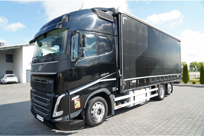 Volvo FH 500 / I-SAVE / TANDEM PRZEJAZDOWY / 2023 / KLIMA POSTOJOWA / - Ponyvás teherautó: 5 kép. Volvo FH 500 / I-SAVE / TANDEM PRZEJAZDOWY / 2023 / KLIMA POSTOJOWA / - Ponyvás teherautó: 5 kép.