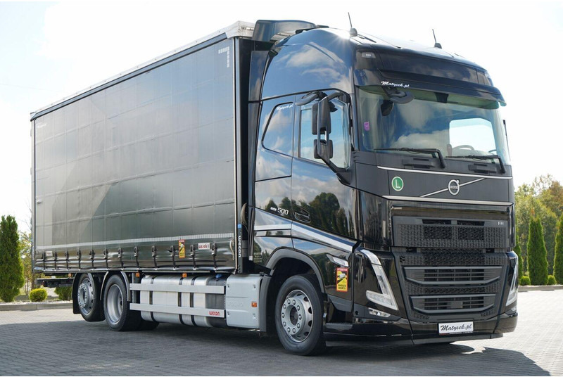 Volvo FH 500 / I-SAVE / TANDEM PRZEJAZDOWY / 2023 / KLIMA POSTOJOWA / - Ponyvás teherautó: 1 kép. Volvo FH 500 / I-SAVE / TANDEM PRZEJAZDOWY / 2023 / KLIMA POSTOJOWA / - Ponyvás teherautó: 1 kép.