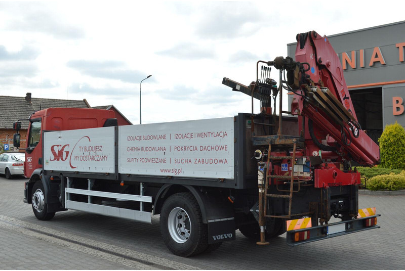 Volvo FL 18.280 Pallet Forks Rotator "22.5 5300 kg HDS AT - Platós teherautó, Darus autó: 3 kép. Volvo FL 18.280 Pallet Forks Rotator "22.5 5300 kg HDS AT - Platós teherautó, Darus autó: 3 kép.
