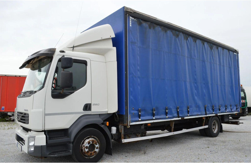 Volvo FL 290 12.290 CURTAIN TILT EURO 5 - Ponyvás teherautó: 2 kép. Volvo FL 290 12.290 CURTAIN TILT EURO 5 - Ponyvás teherautó: 2 kép.