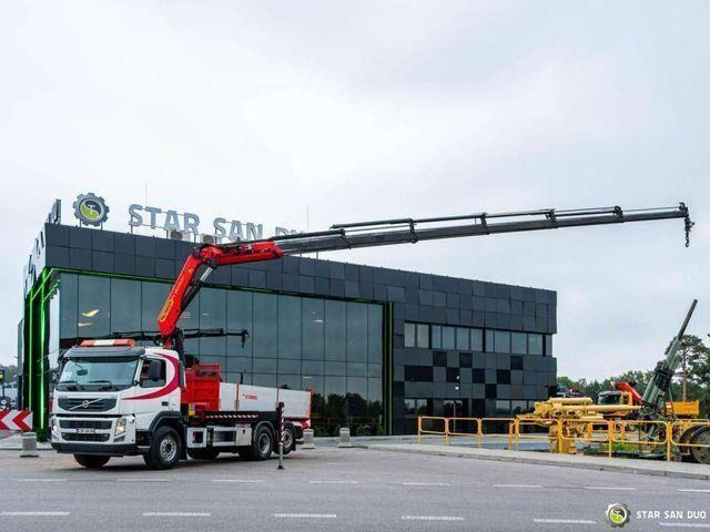 Volvo FM 410 6x2 PALFINGER PK 26002 EH Crane Tipper - Billenőplatós teherautó, Darus autó: 3 kép. Volvo FM 410 6x2 PALFINGER PK 26002 EH Crane Tipper - Billenőplatós teherautó, Darus autó: 3 kép.