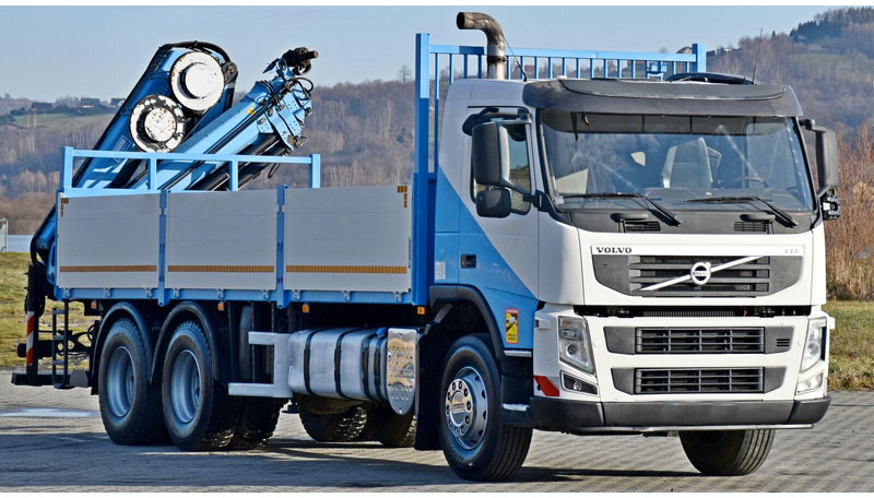 Volvo FM 410 - Platós teherautó, Darus autó: 3 kép. Volvo FM 410 - Platós teherautó, Darus autó: 3 kép.