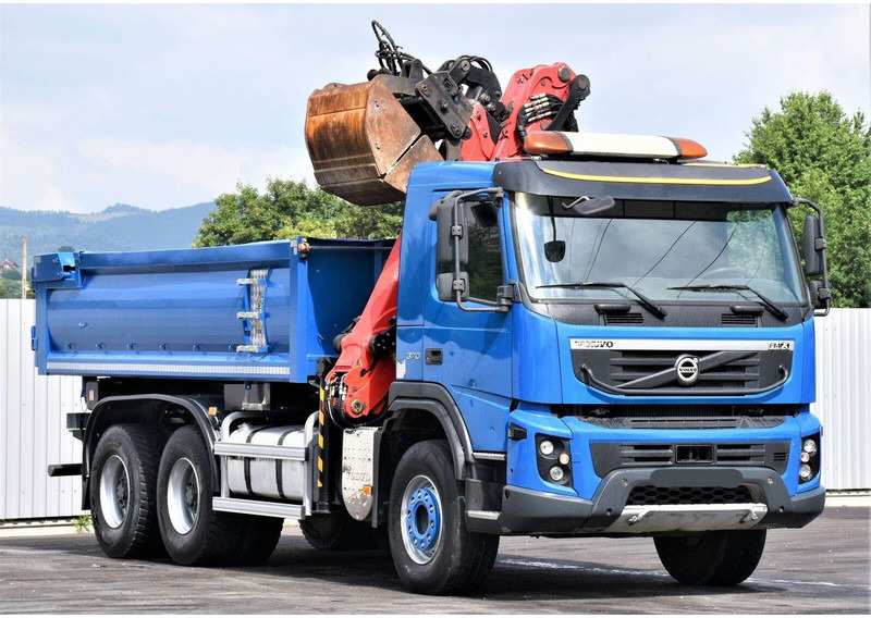 Volvo FMX 370 - Billenőplatós teherautó, Darus autó: 4 kép. Volvo FMX 370 - Billenőplatós teherautó, Darus autó: 4 kép.
