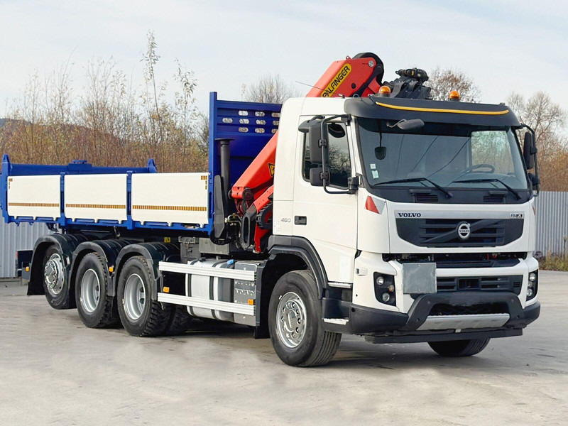 Volvo FMX 460 - Billenőplatós teherautó, Darus autó: 3 kép. Volvo FMX 460 - Billenőplatós teherautó, Darus autó: 3 kép.