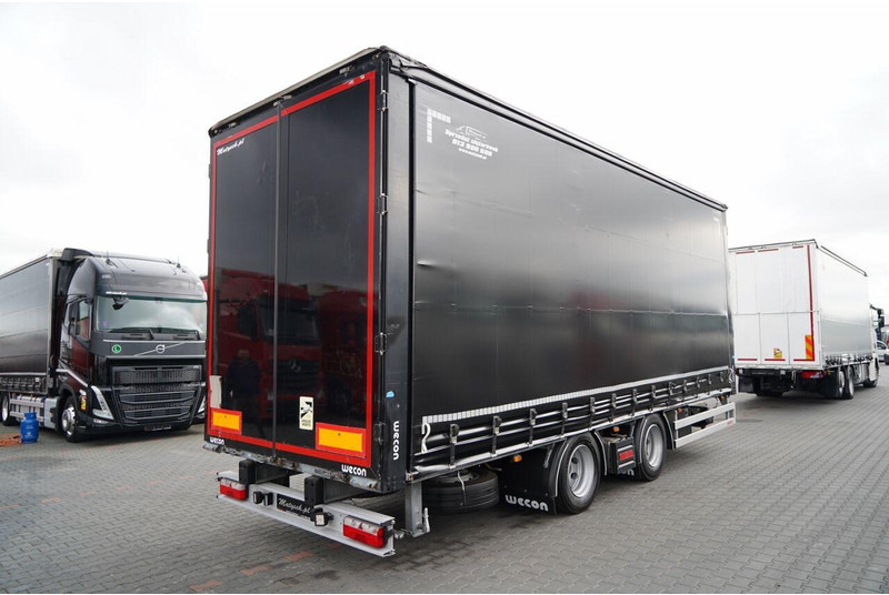 Wecon PRZYCZEPA - 7,7 M / TANDEM / PRZEJAZDOWA - Ponyvás pótkocsi: 5 kép. Wecon PRZYCZEPA - 7,7 M / TANDEM / PRZEJAZDOWA - Ponyvás pótkocsi: 5 kép.