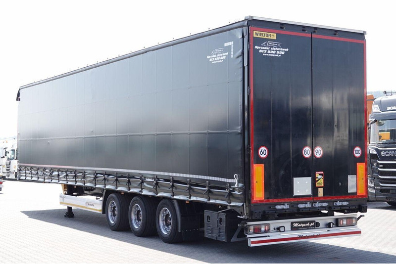 Wielton FIRANKA / MEGA / LOWDECK / OŚ PODNOSZONA / DACH PODNOSZONY / SAF - Ponyvás félpótkocsi: 4 kép. Wielton FIRANKA / MEGA / LOWDECK / OŚ PODNOSZONA / DACH PODNOSZONY / SAF - Ponyvás félpótkocsi: 4 kép.