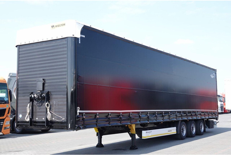 Wielton FIRANKA / MEGA / LOWDECK / OŚ PODNOSZONA / DACH PODNOSZONY / SAF - Ponyvás félpótkocsi: 1 kép. Wielton FIRANKA / MEGA / LOWDECK / OŚ PODNOSZONA / DACH PODNOSZONY / SAF - Ponyvás félpótkocsi: 1 kép.