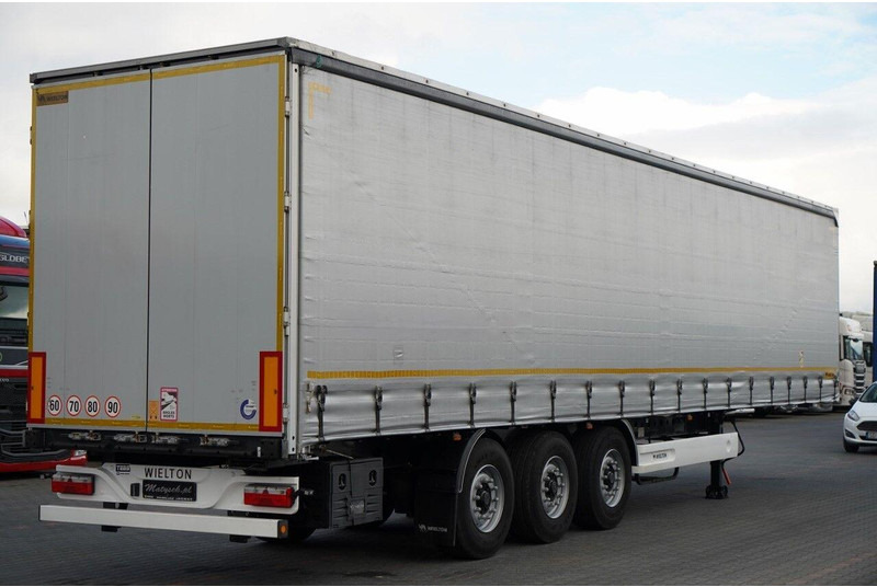 Ponyvás félpótkocsi Wielton FIRANKA / STANDARD / OŚ PODNOSZONA / PLANDEKA ZBROJONA: 8 kép.