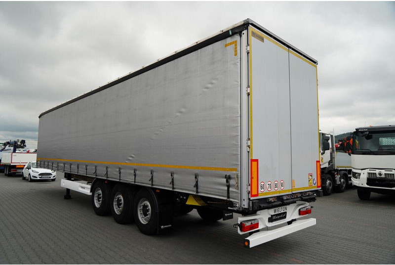 Wielton / FIRANKA / STANDARD / OŚ PODNOSZONA / PLANDEKA ZBROJONA - Ponyvás félpótkocsi: 3 kép. Wielton / FIRANKA / STANDARD / OŚ PODNOSZONA / PLANDEKA ZBROJONA - Ponyvás félpótkocsi: 3 kép.