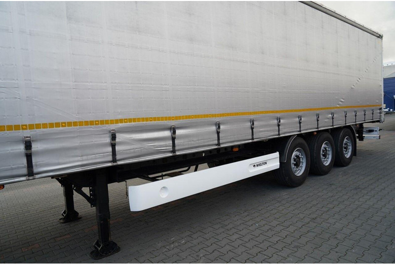 Ponyvás félpótkocsi Wielton FIRANKA / STANDARD / OŚ PODNOSZONA / PLANDEKA ZBROJONA: 10 kép.