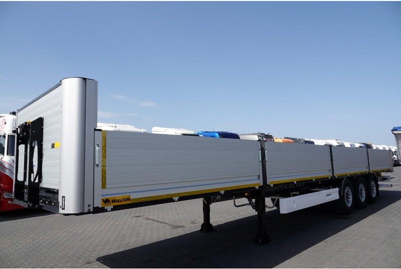 Wielton - Platós félpótkocsi: 3 kép. Wielton - Platós félpótkocsi: 3 kép.