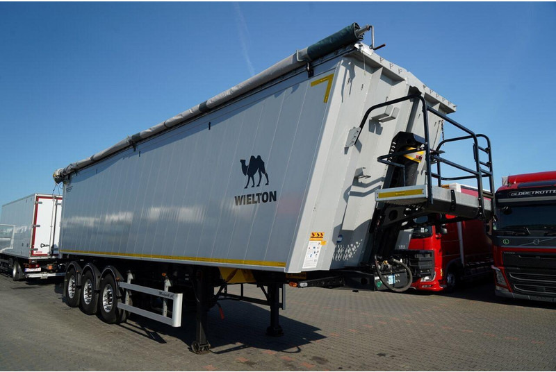 Wielton WYWROTKA 55 m3 / 2023 / MAŁO UŻYWANA / 80 TYS. KM - Félpótkocsi billenőplatós: 2 kép. Wielton WYWROTKA 55 m3 / 2023 / MAŁO UŻYWANA / 80 TYS. KM - Félpótkocsi billenőplatós: 2 kép.