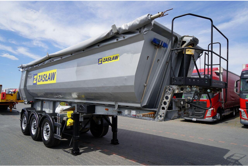 Félpótkocsi billenőplatós ZASŁAW WYWROTKA 26 m3 / STALOWA / HP / OŚ PODNOSZONA / RYNNA / 2017: 8 kép. Félpótkocsi billenőplatós ZASŁAW WYWROTKA 26 m3 / STALOWA / HP / OŚ PODNOSZONA / RYNNA / 2017: 8 kép.