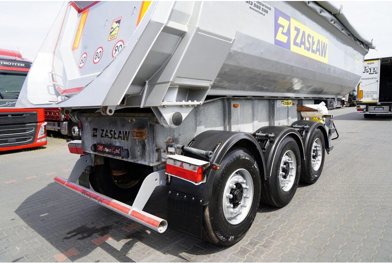 Félpótkocsi billenőplatós ZASŁAW WYWROTKA 26 m3 / STALOWA / HP / OŚ PODNOSZONA / RYNNA / 2017: 13 kép. Félpótkocsi billenőplatós ZASŁAW WYWROTKA 26 m3 / STALOWA / HP / OŚ PODNOSZONA / RYNNA / 2017: 13 kép.