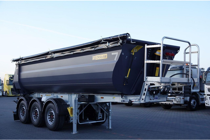 Zaslaw WYWROTKA 26 m3 / FABRYCZNIE NOWA / STALOWA / RYNNA WANNA HP / 20 - Félpótkocsi billenőplatós: 1 kép. Zaslaw WYWROTKA 26 m3 / FABRYCZNIE NOWA / STALOWA / RYNNA WANNA HP / 20 - Félpótkocsi billenőplatós: 1 kép.