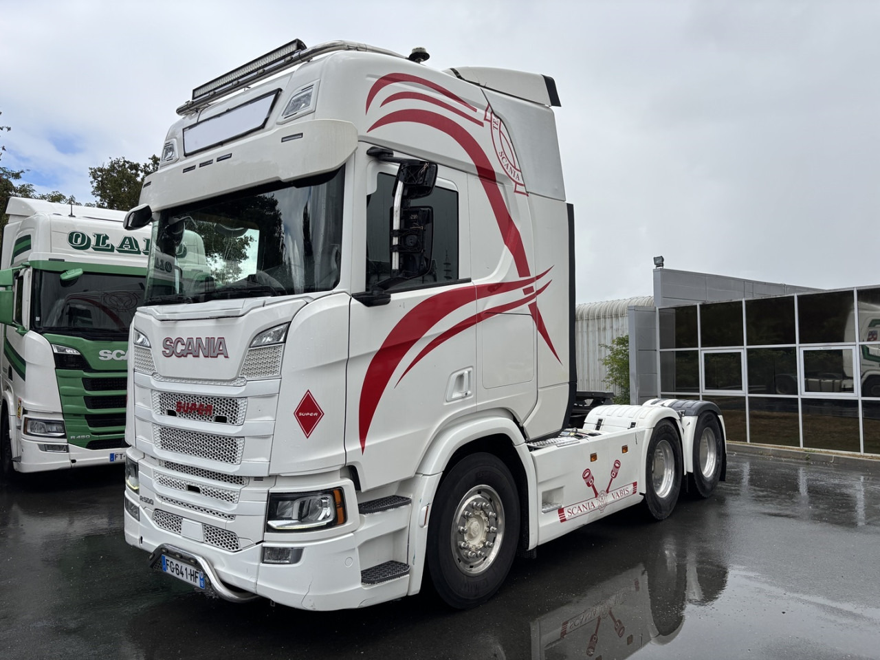 SCANIA R 500 A6x4NB - Nyergesvontató: 3 kép. SCANIA R 500 A6x4NB - Nyergesvontató: 3 kép.