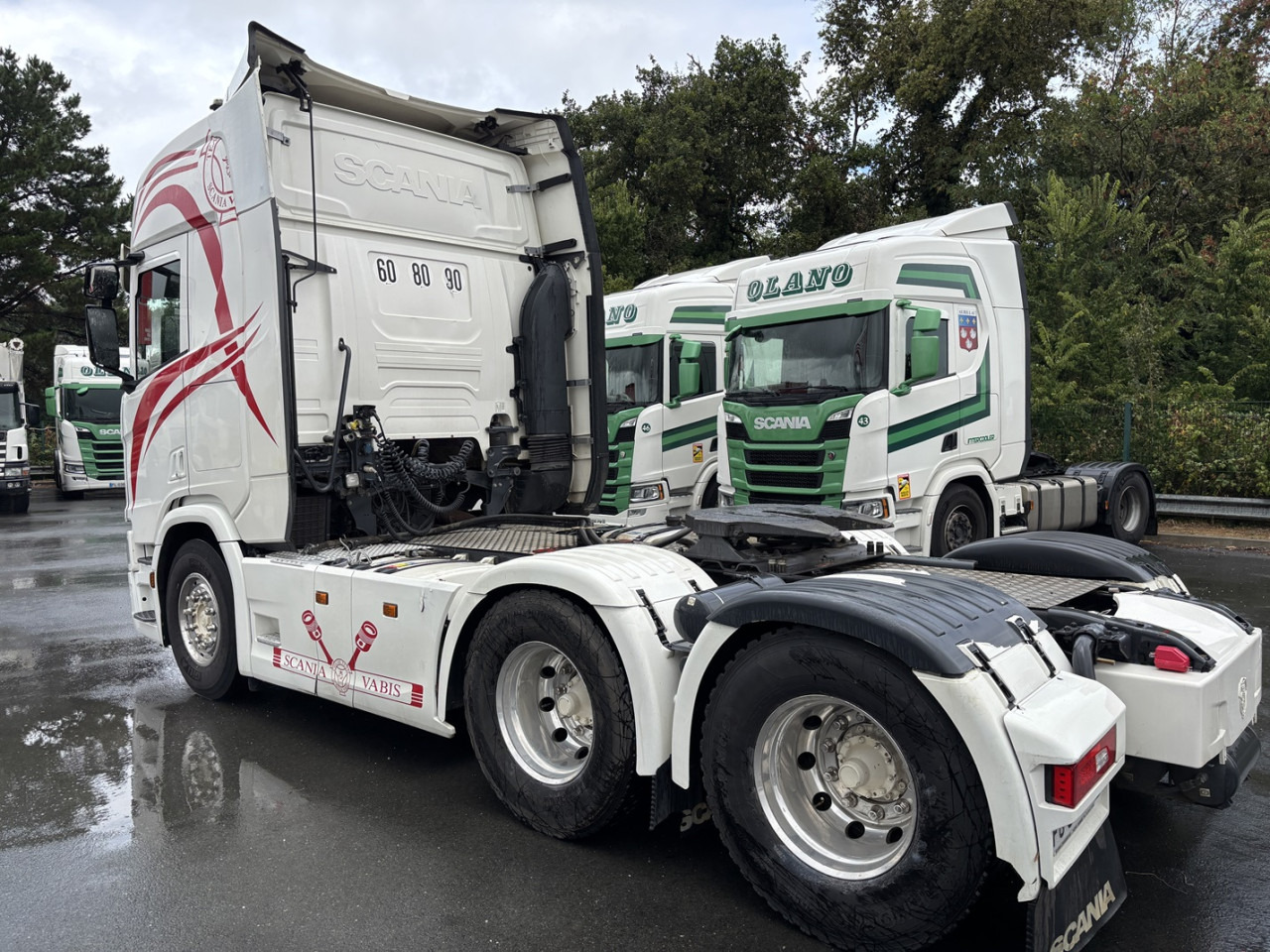 SCANIA R 500 A6x4NB - Nyergesvontató: 5 kép. SCANIA R 500 A6x4NB - Nyergesvontató: 5 kép.