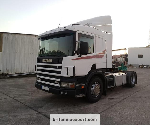 SCANIA P 124 G 400 | CP19 | Euro 2 | Manual gearbox - Nyergesvontató: 3 kép. SCANIA P 124 G 400 | CP19 | Euro 2 | Manual gearbox - Nyergesvontató: 3 kép.