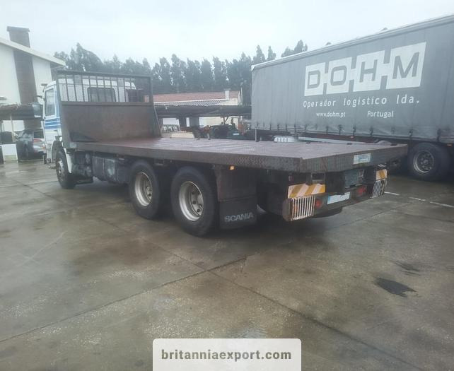 SCANIA P93H 280 6x2 10 Tyres Flatbed Truck – 26 Ton | On springs - Platós teherautó: 5 kép. SCANIA P93H 280 6x2 10 Tyres Flatbed Truck – 26 Ton | On springs - Platós teherautó: 5 kép.