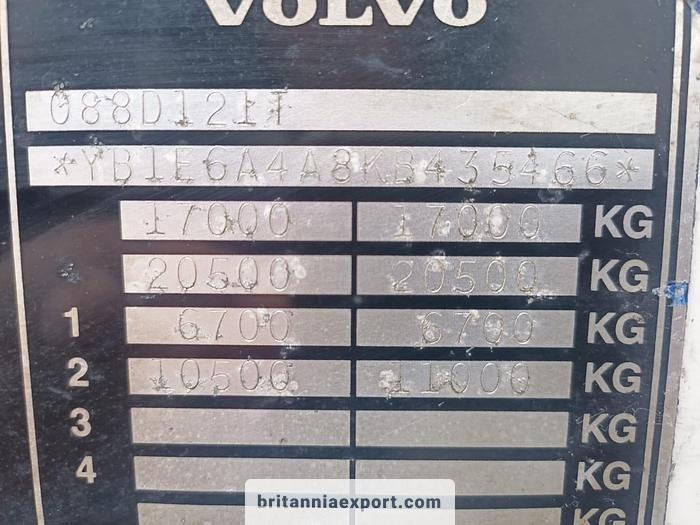 Alvaz teherautó VOLVO FL619 Intercooler | Manual Pump | 19 Ton | On 10 Studs | Full Springs Suspension |: 10 kép.