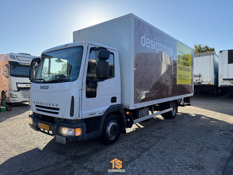 Iveco ML75E18 KOFFER - LADEBORDWAND - EURO 5 - NL TOP TRUCK - Dobozos felépítményű teherautó: 1 kép. Iveco ML75E18 KOFFER - LADEBORDWAND - EURO 5 - NL TOP TRUCK - Dobozos felépítményű teherautó: 1 kép.