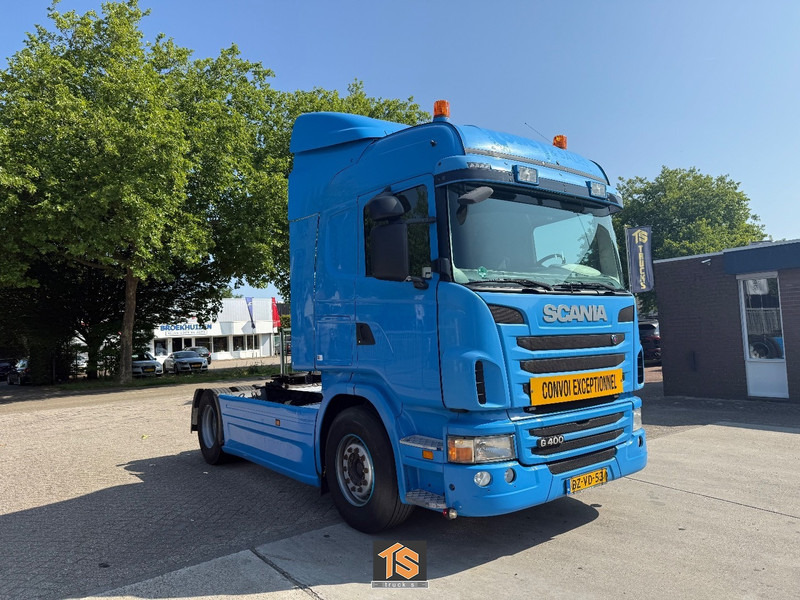 Scania G 400 A 4X2 MANUAL - NL TOP TRUCK - Nyergesvontató: 3 kép. Scania G 400 A 4X2 MANUAL - NL TOP TRUCK - Nyergesvontató: 3 kép.