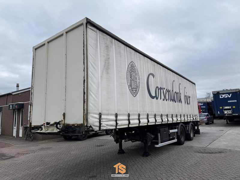 Van Hool City trailer CITY - LADEBORDWAND/LAADKLEP - 10.5 METER - Ponyvás félpótkocsi: 2 kép. Van Hool City trailer CITY - LADEBORDWAND/LAADKLEP - 10.5 METER - Ponyvás félpótkocsi: 2 kép.