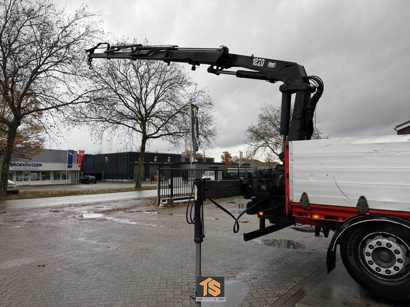 Volvo FM12 6X2R FAL8.0 RADT-A8 HIGH 420 - CRANE/KRAAN HMF1820 - MANUAL - NL TRUCK - TOP! - Platós teherautó, Darus autó: 3 kép. Volvo FM12 6X2R FAL8.0 RADT-A8 HIGH 420 - CRANE/KRAAN HMF1820 - MANUAL - NL TRUCK - TOP! - Platós teherautó, Darus autó: 3 kép.