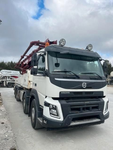 Volvo FMX500 8x4 / JUN JIN 43 mtr pump - Betonpumpa: 2 kép. Volvo FMX500 8x4 / JUN JIN 43 mtr pump - Betonpumpa: 2 kép.